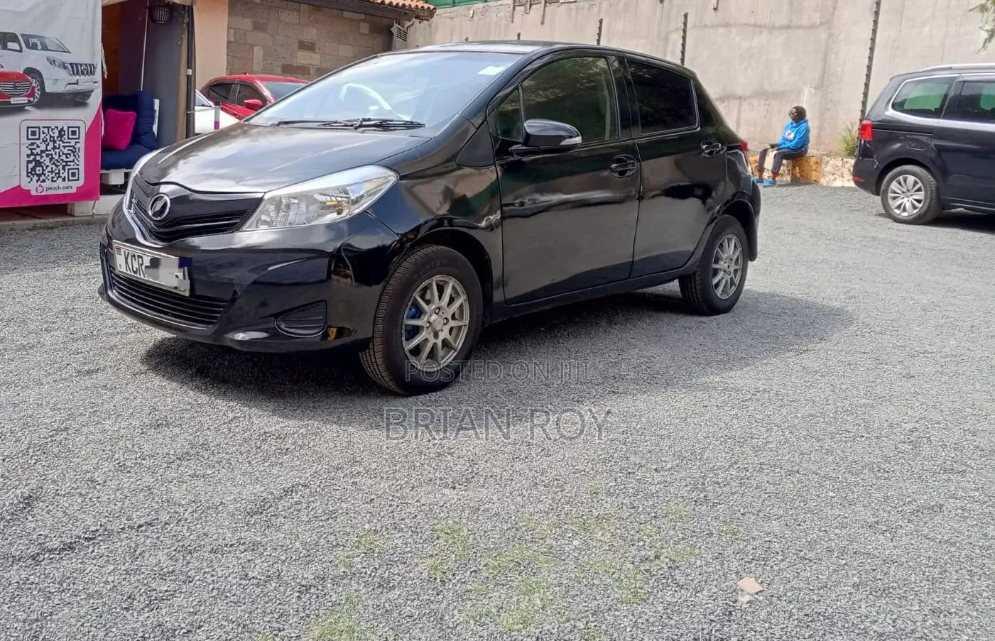 Toyota Vitz 2012 Black
