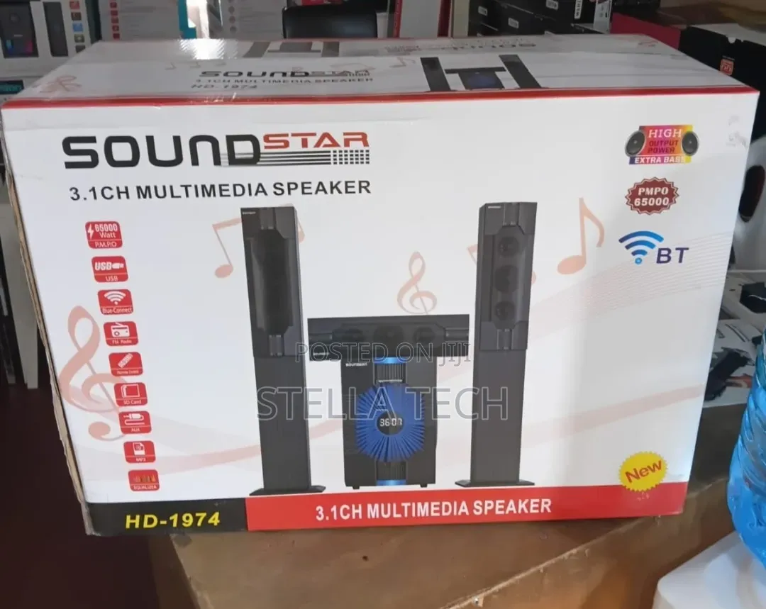 Sound Star Multimedia Speaker System 3.1 Ch -DH 1974