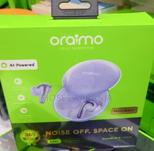 Oraimo SpaceBuds 3 Noise Cancelling Bluetooth Earbuds