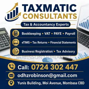 Expert Tax, Accounting Advisory in Mombasa CBD