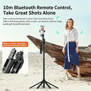 360° AI Face Tracking Tripod Selfie Stick Phone Stand