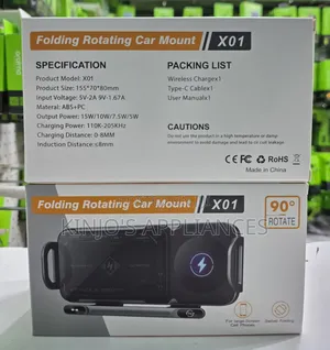 X01 *900 Swivel Folding Rotating Car Mount