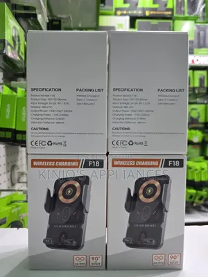 F18 *900 Dual Motor Rotate Swivel Folding Wireless Charging Car Mount