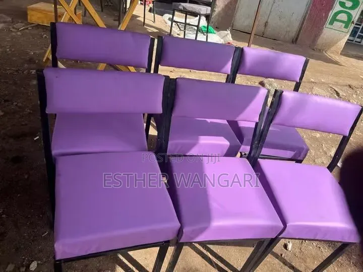 Purple Salons Seats