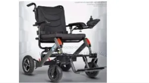 Foldable Electric Wheelchair With a Durable Aluminum Dual Motor Drive