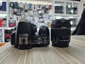 Canon EOS Kiss X10 DSLR Camera With 18-55mm Lens (Black)