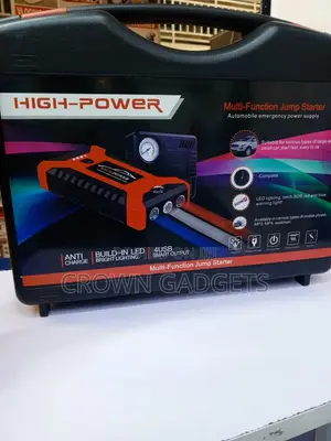 600A Car Jump Starter With Air Inflator & Power Bank