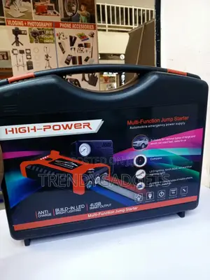 600A Car Jump Starter With Air Inflator & Power Bank