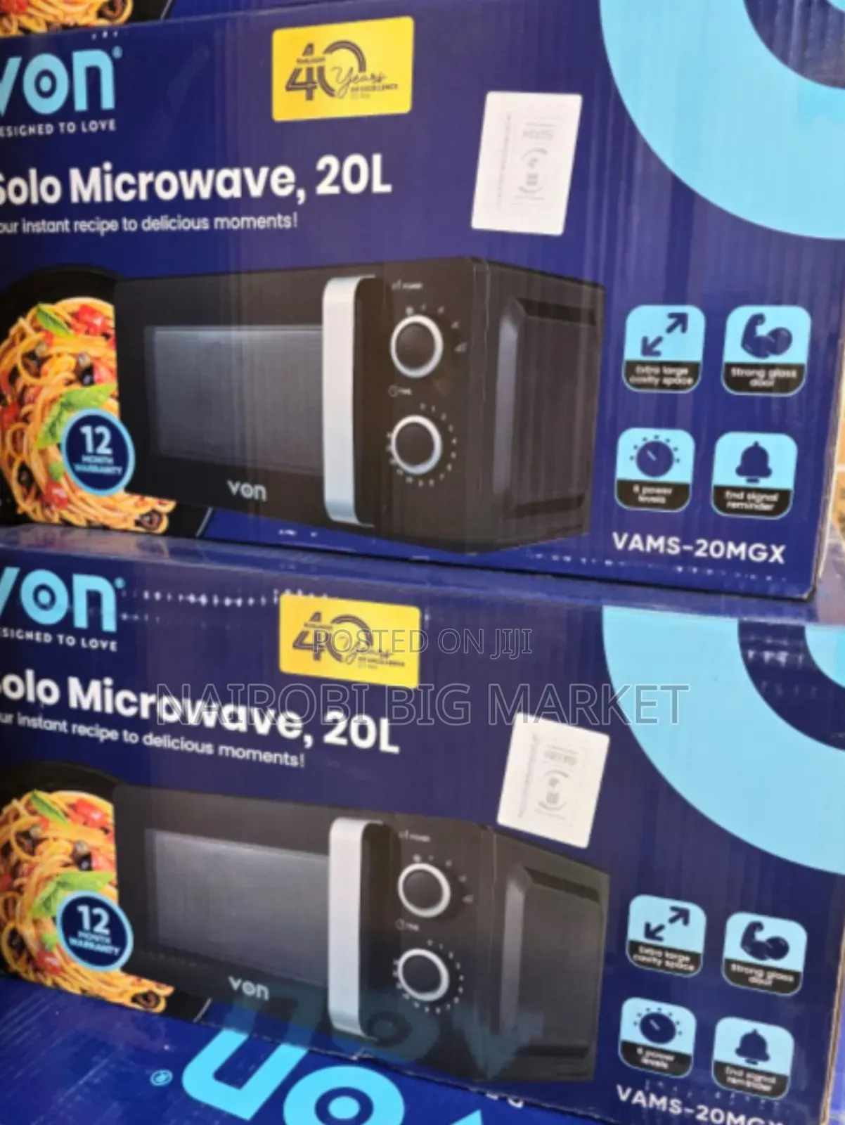 Von Microwave 20l Manual