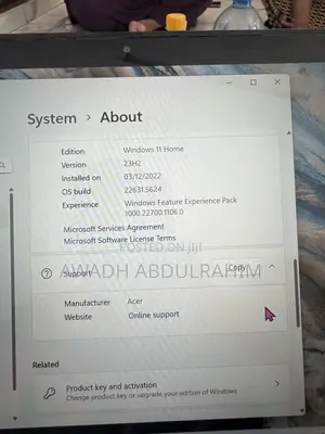 Laptop Acer Spin 1 4GB Intel Core i5 SSD 128GB
