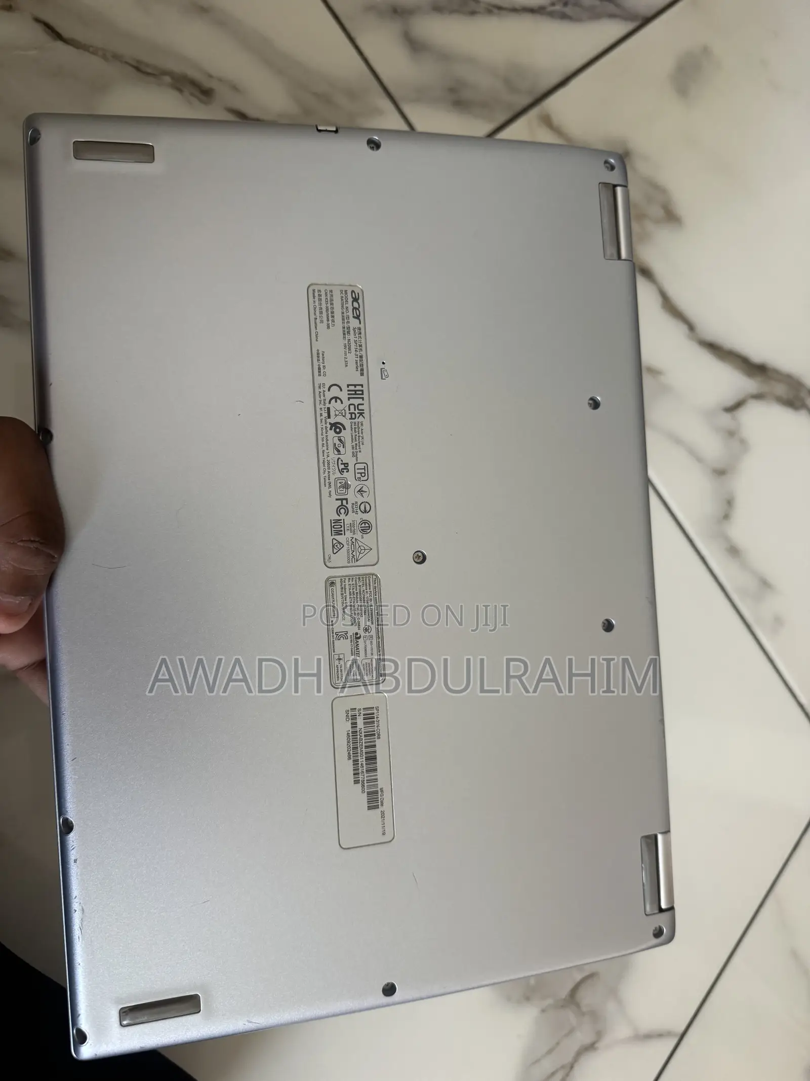 Laptop Acer Spin 1 4GB Intel Core i5 SSD 128GB