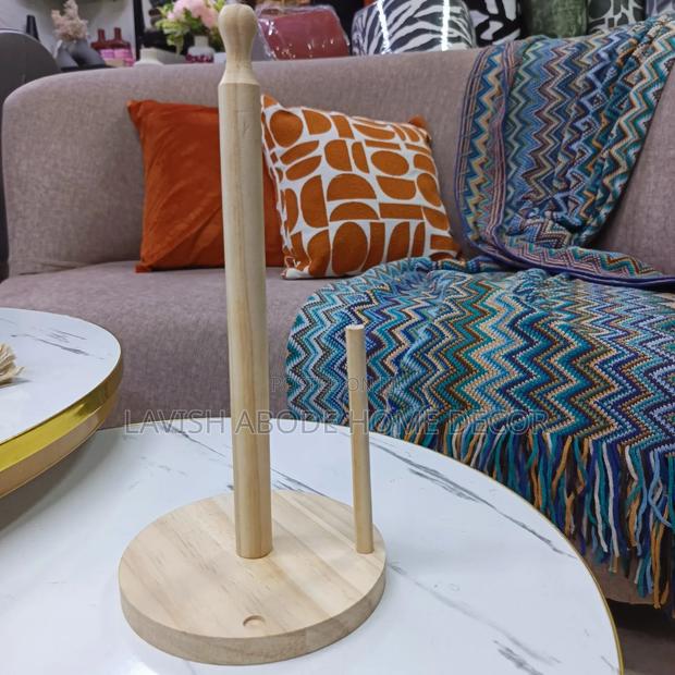 Wooden Bamboo Tissue Holder – Elegant Home & Table Decor