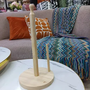 Wooden Bamboo Tissue Holder – Elegant Home & Table Decor