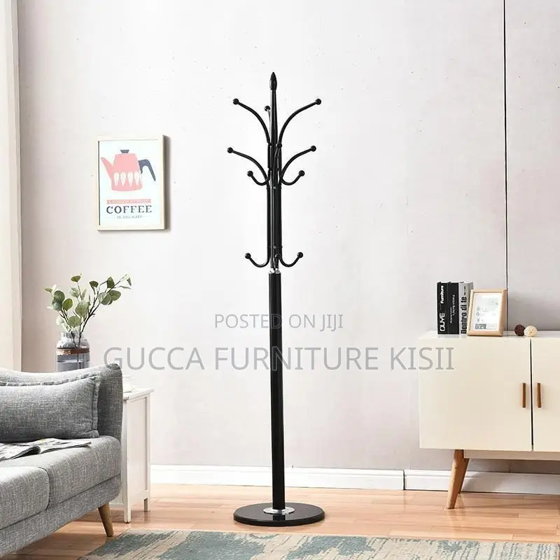 Coat Hanger; Modern Metal Coat Rack With Hooks