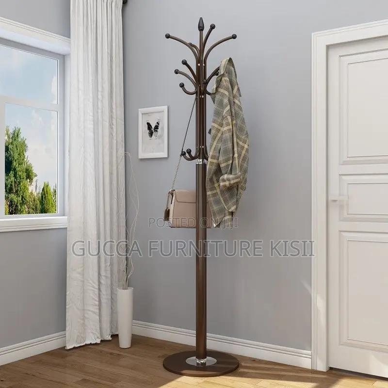 Coat Hanger; Modern Metal Coat Rack With Hooks