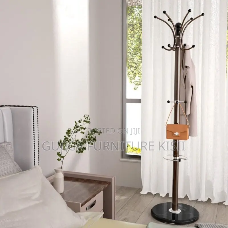 Coat Hanger; Modern Metal Coat Rack With Hooks