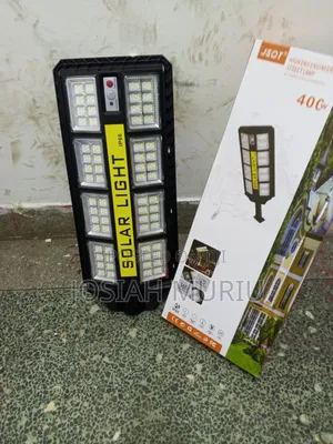 400WSolar Street Light for Roads and  Home Compou