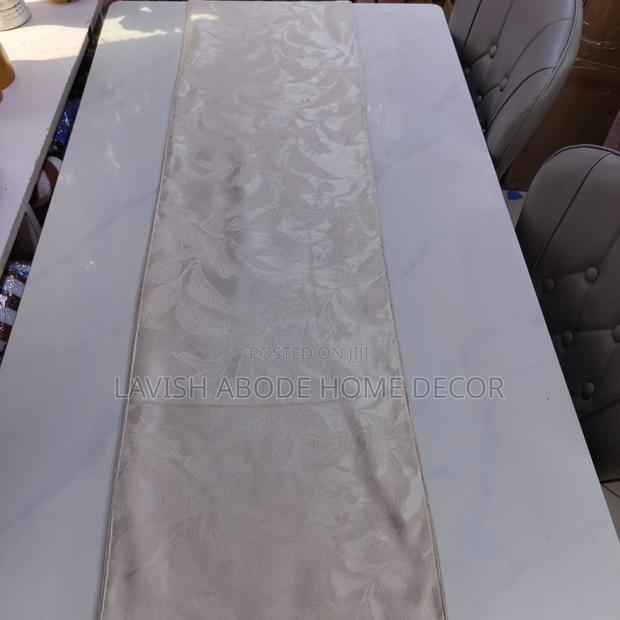 Beige Table Runner – Elegant Dining Table Decor - thumbnail 3