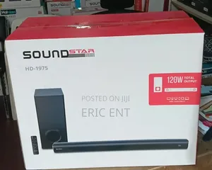 Soundstar Wireless Sound Bar 120W 
Hd-1975
@11500