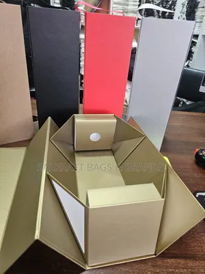 The Executive Wine Box – Heavy-Duty Gift Packaging With Ribbon Handle