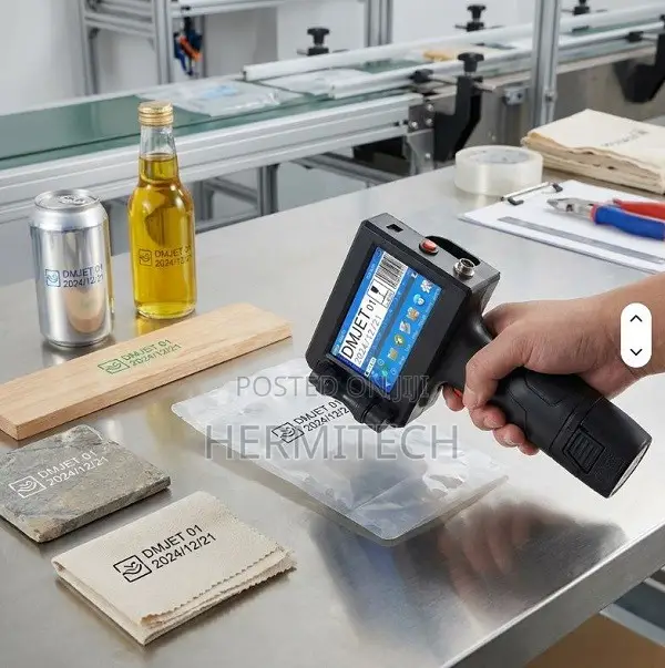 12.7mm Inkjet Printer With Fast Dry Ink for Retail and Warehouse Code!