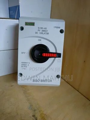 Suntree Solar Isolator Switch