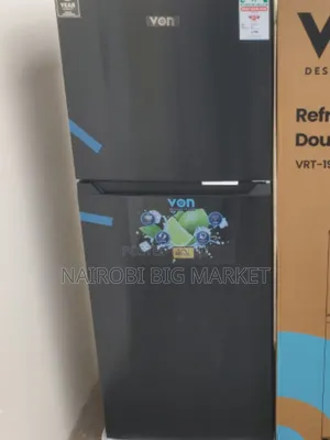 Von  197l  No Frost Double Door Fridge