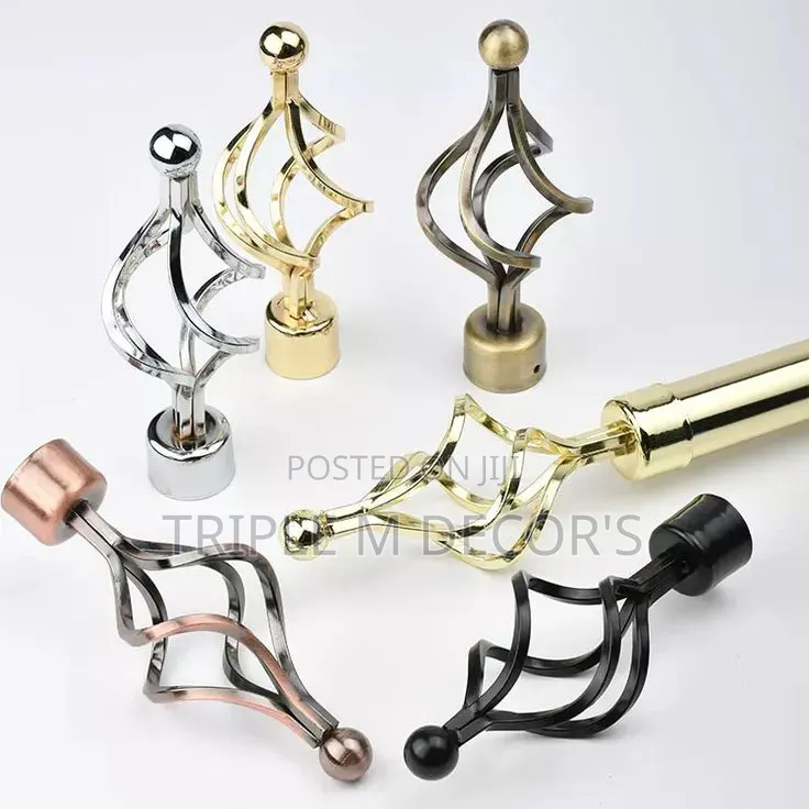 2m Single Imported/ Extendable Curtain Rods