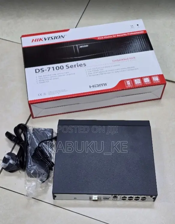 Hikvision 8 Channel NVR With 8 PoE Ports