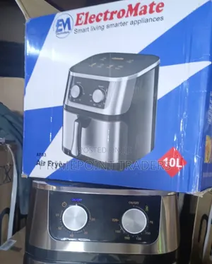 Electromate 10L Digital Air Fryer – Large Capacity Cooking