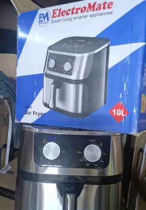 Electromate 10L Digital Air Fryer – Large Capacity Cooking
