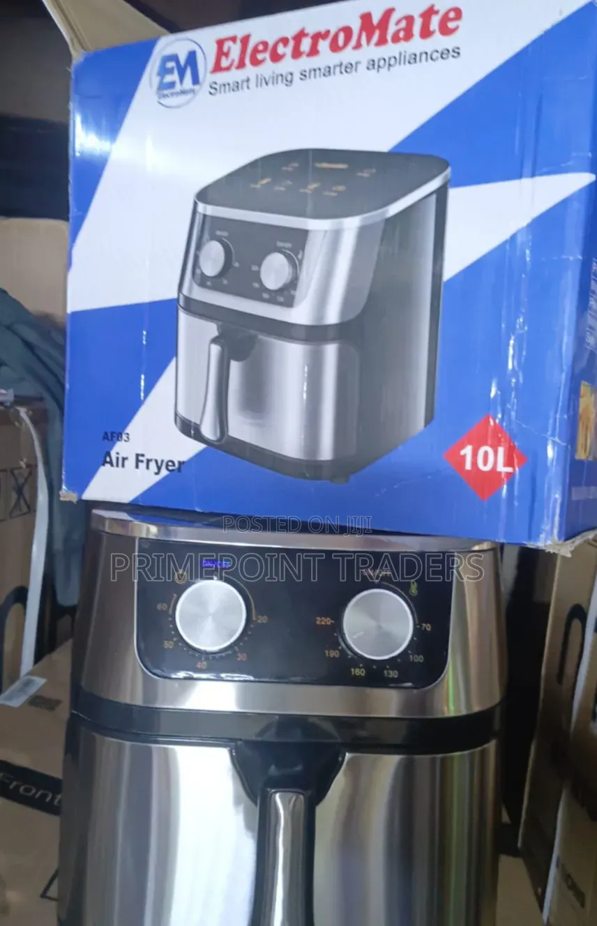Electromate 10 Litres Air Fryer – Fast & Easy Cooking