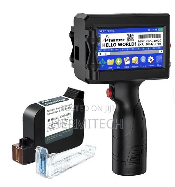 12.7mm Inkjet Printer With Fast Dry Ink for Clear Product Marking
