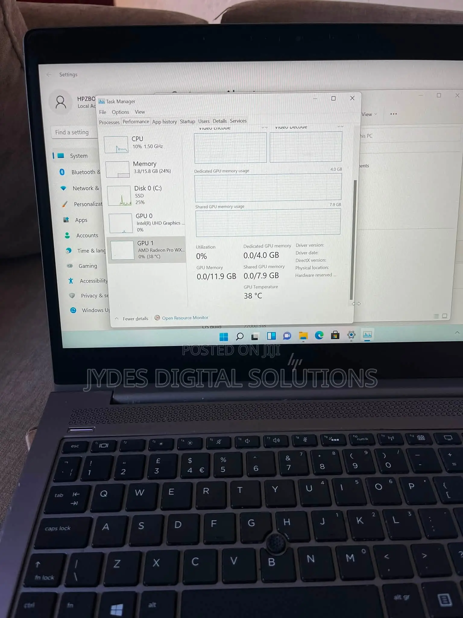 Laptop HP ZBook 14u G6 8GB Intel Core i5 SSD 256GB