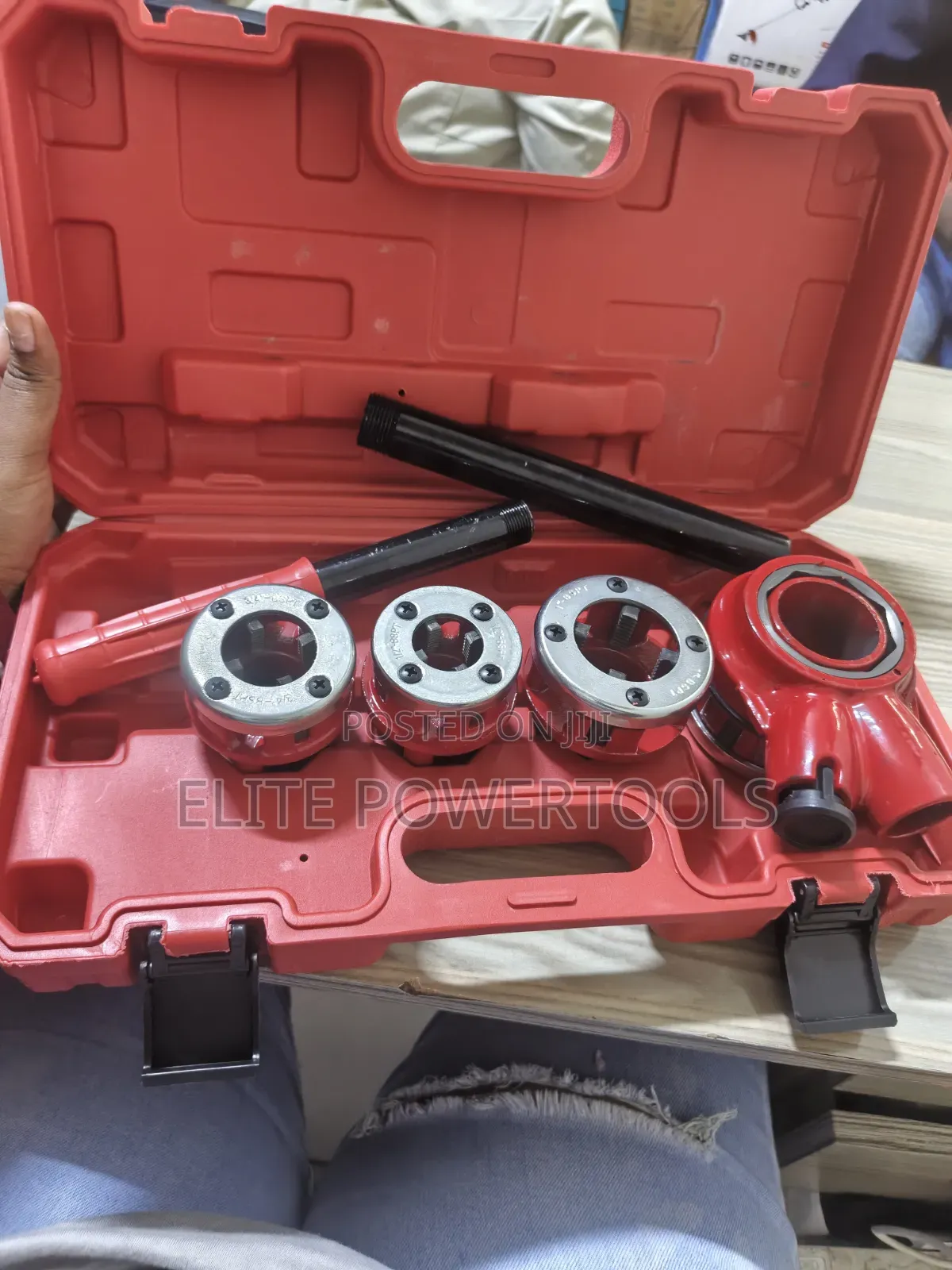 Manual Pipe/Threading Die Set / Die Stock