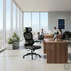 Office Chairs; Orthopedic Adjustable Fabric Mesh Office Chair
