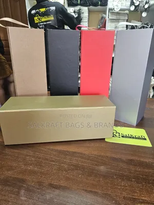 Premium Rigid Wine Presentation Box Flat Shipping & Fast Pop-Up