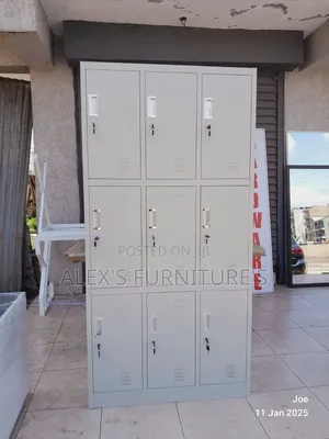 12□drawer With Key 🔑 Cabinet₩₩metallic Cabinet