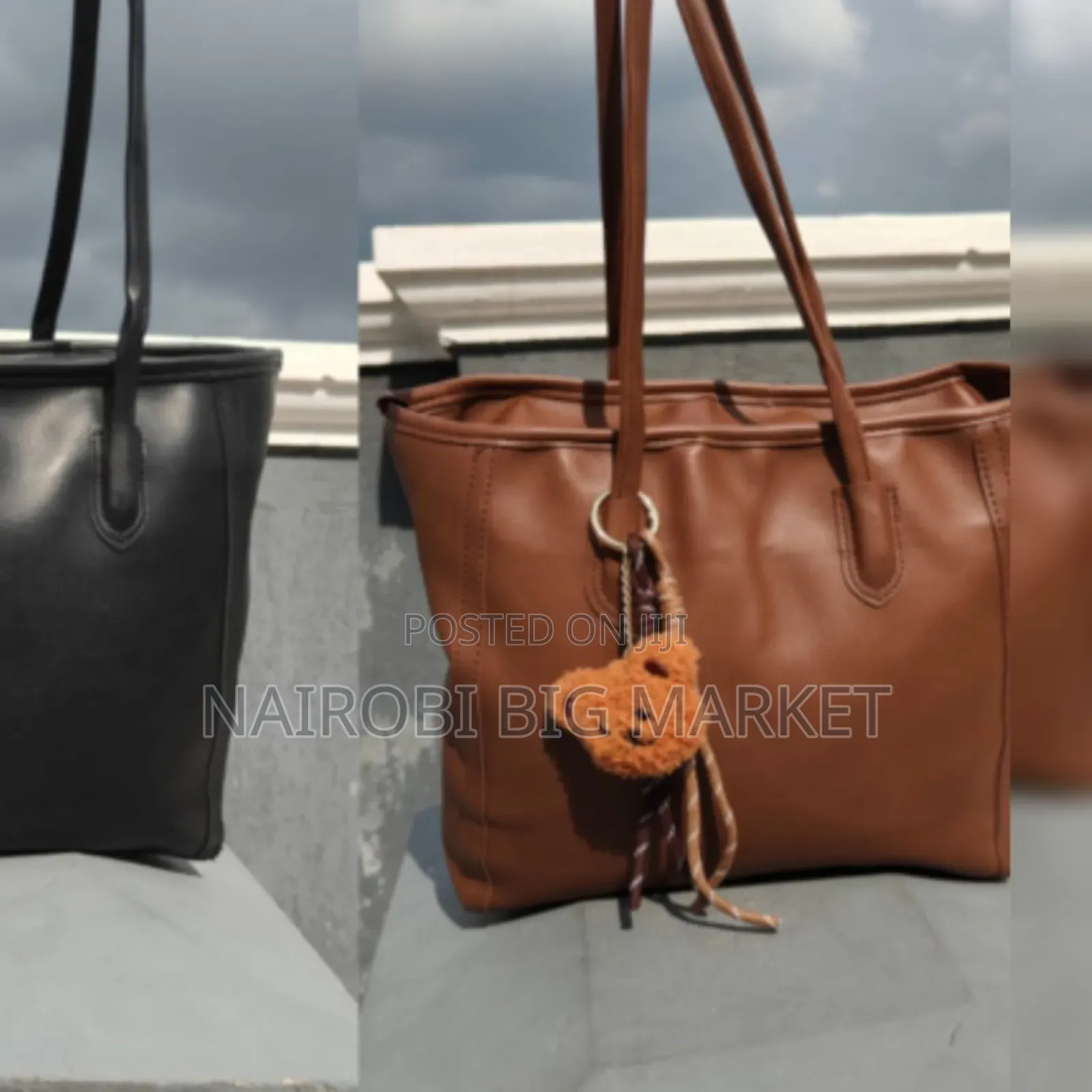 Ladies Cute Tote Bag With Doll
