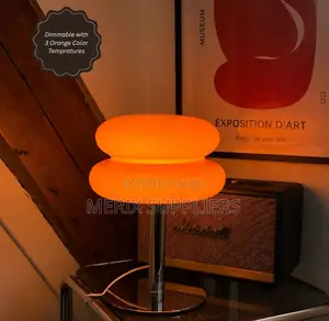 Lotus Italian-Style Dimmable Mood Lamp – Warm Orange