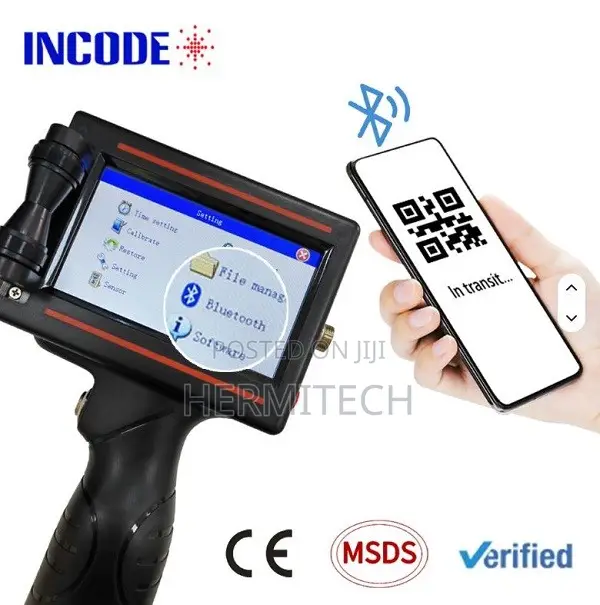 12.7mm Inkjet Printer With Fast Dry Ink for Packaging Identification
