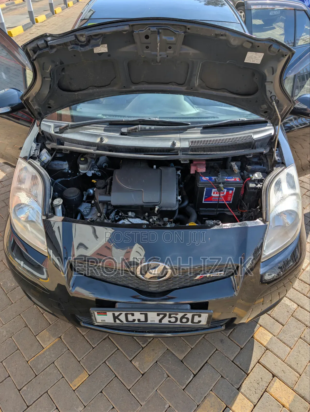 Toyota Vitz 2009 Black
