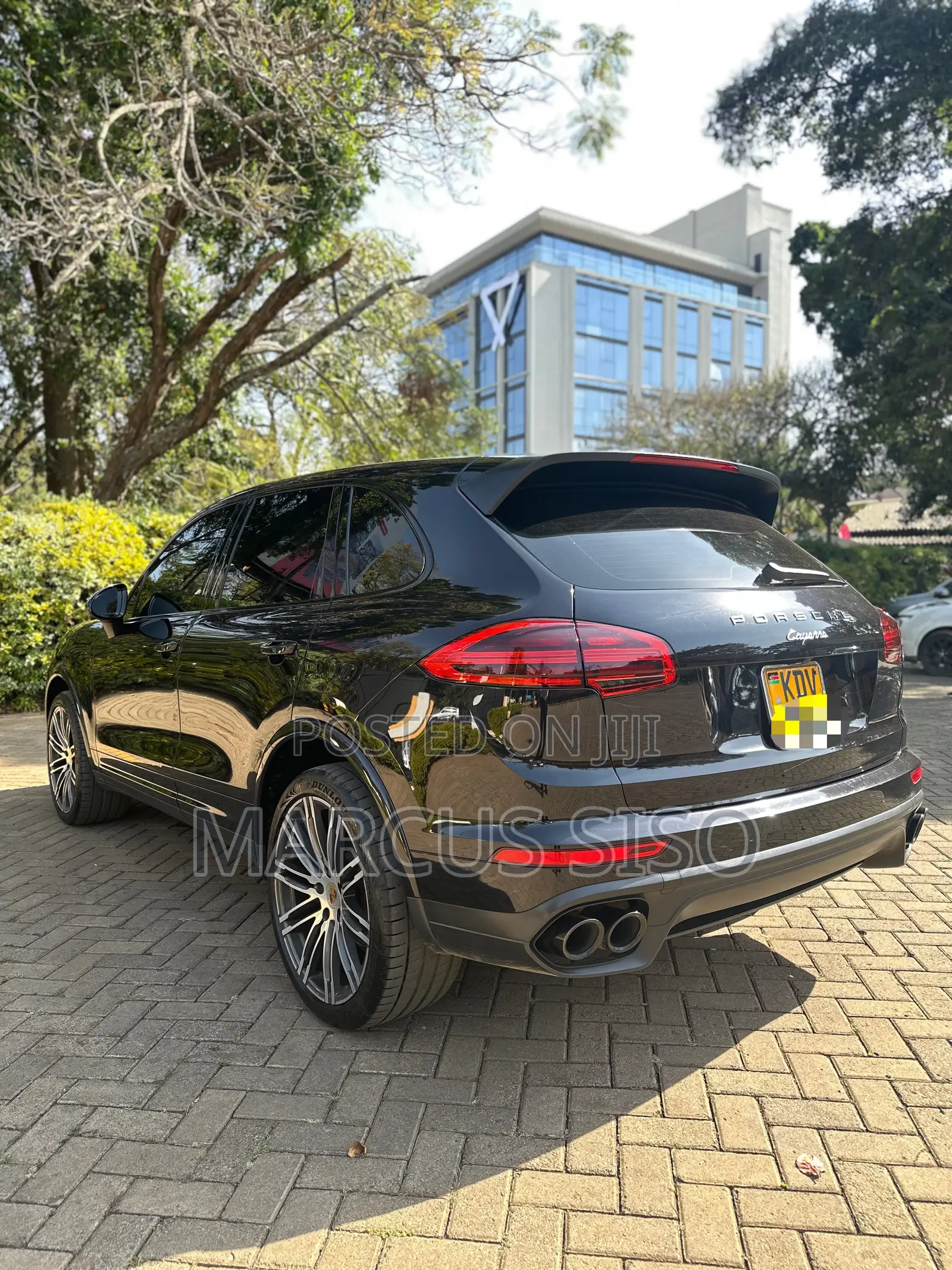 Porsche Cayenne Base AWD 2018 Black