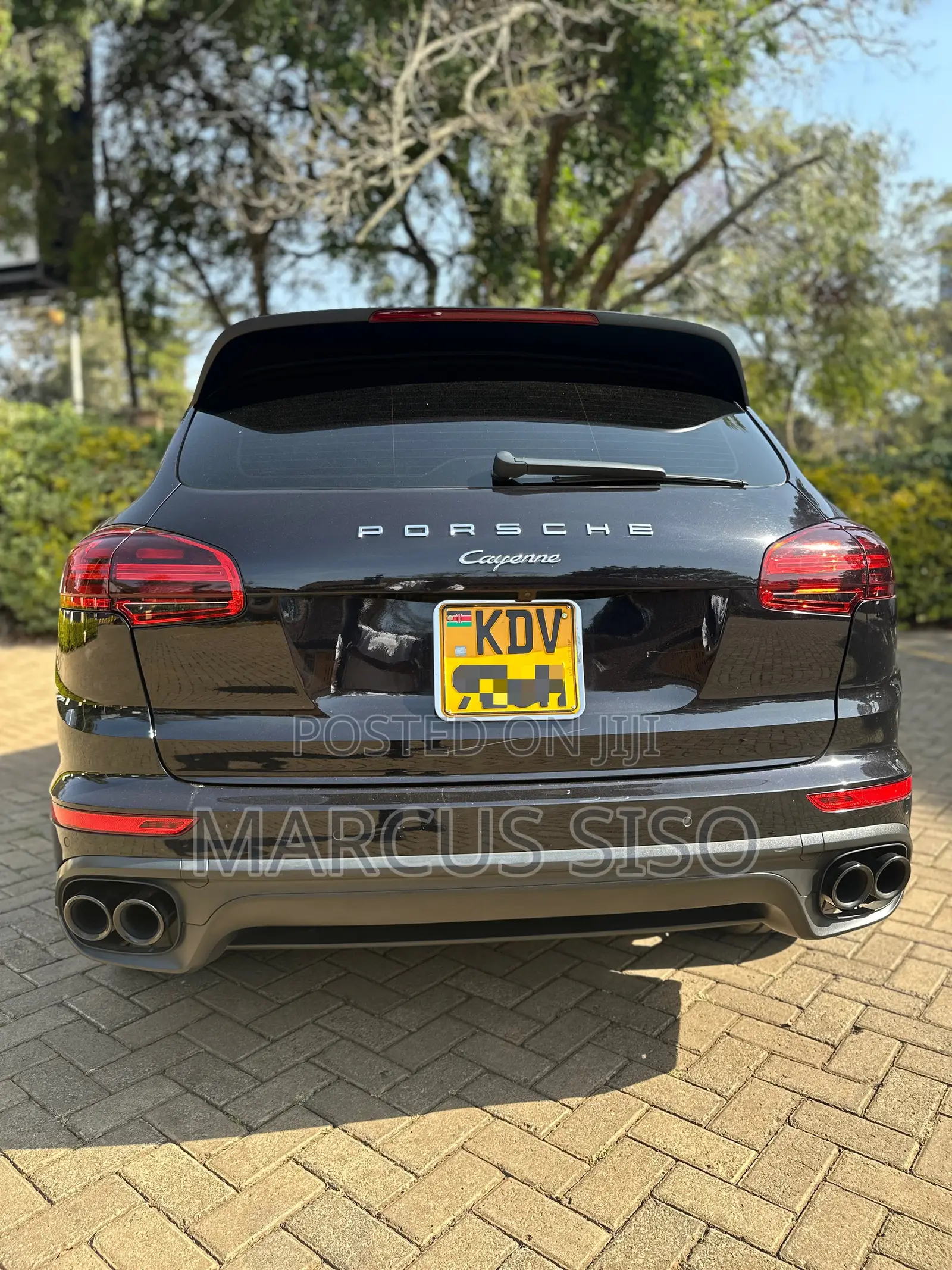Porsche Cayenne Base AWD 2018 Black