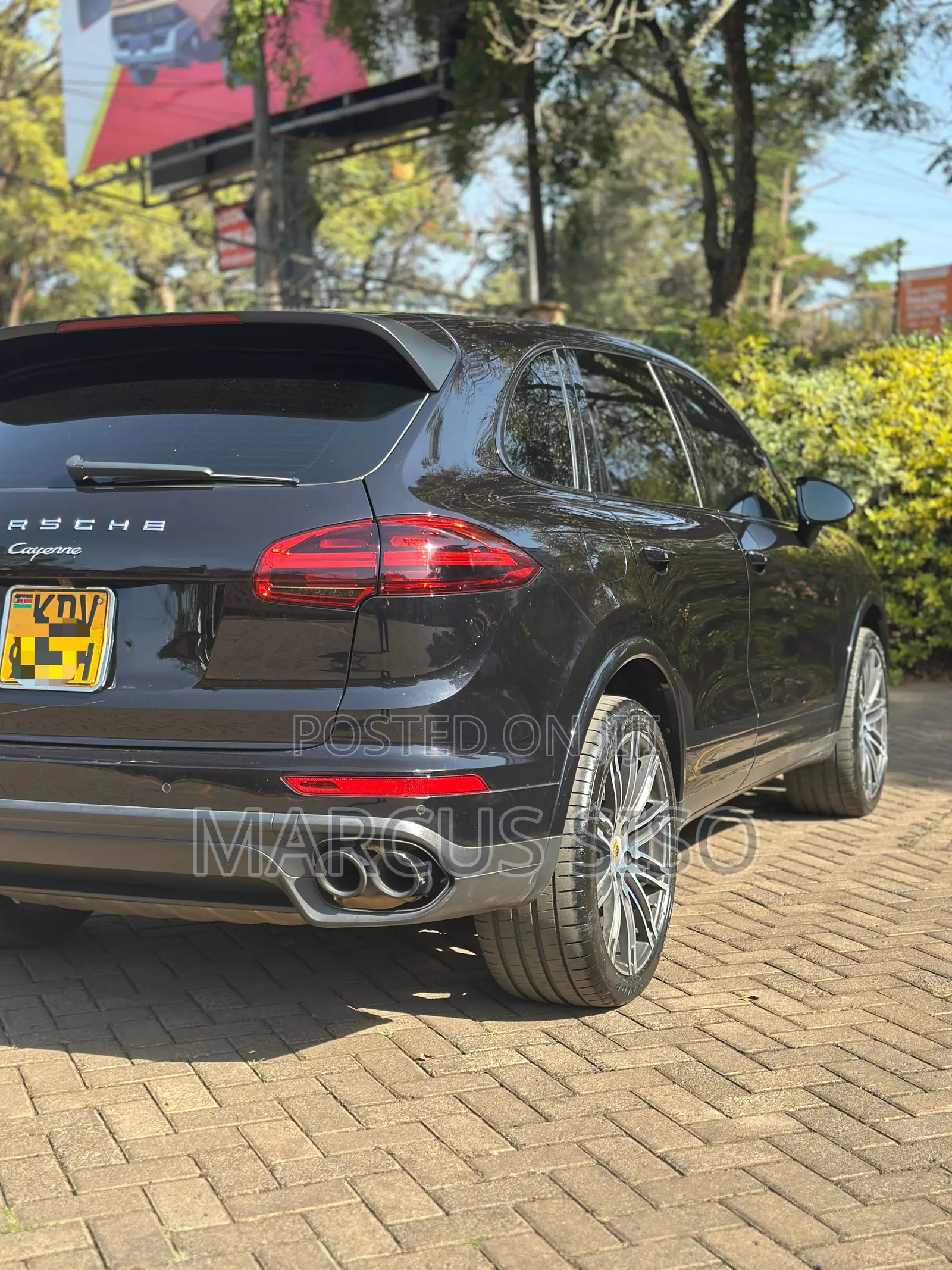 Porsche Cayenne Base AWD 2018 Black