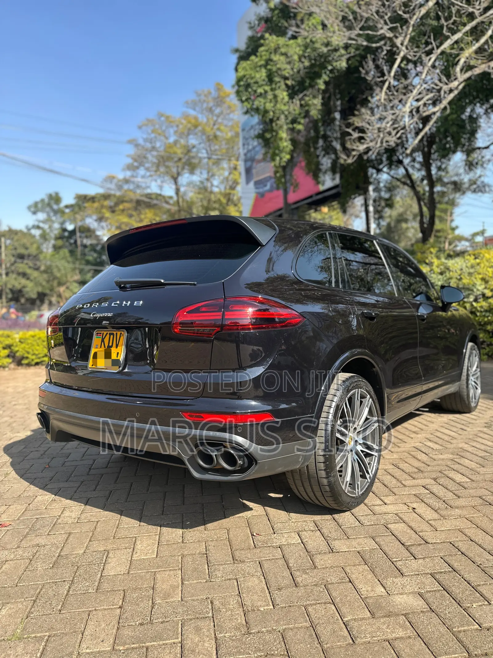 Porsche Cayenne Base AWD 2018 Black