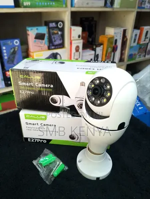 Bulb Camera 1080p Auto Rotating WiFi CCTV
