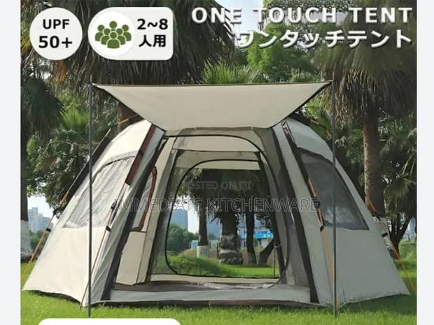 Hexagonal Automatic Camping Tent - thumbnail 2