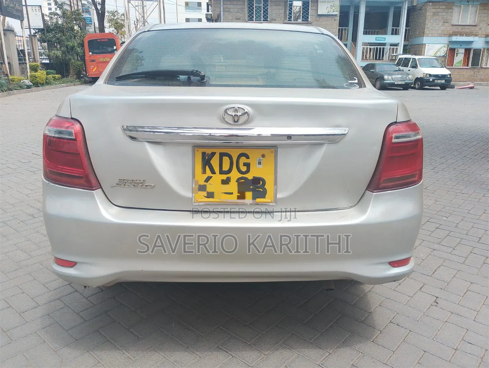Toyota Axio 2015 Silver