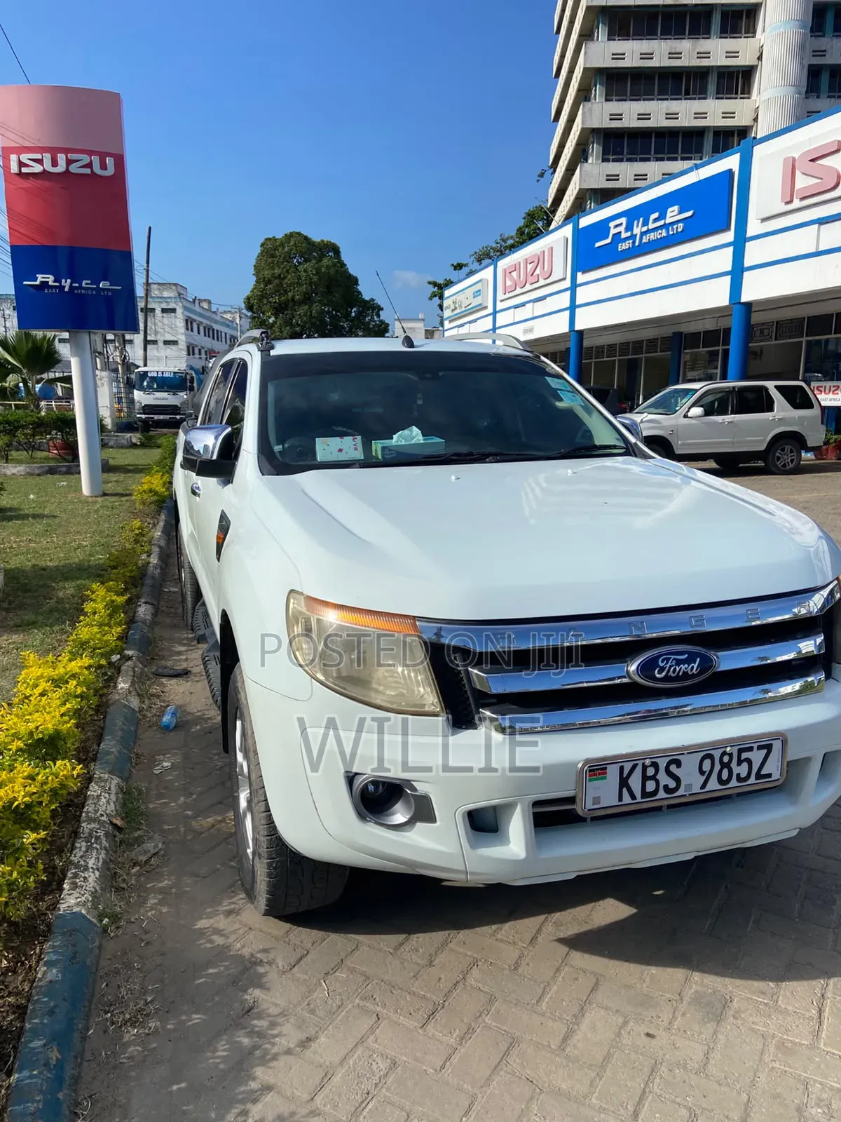 Ford Ranger Wildtrak 2012 White